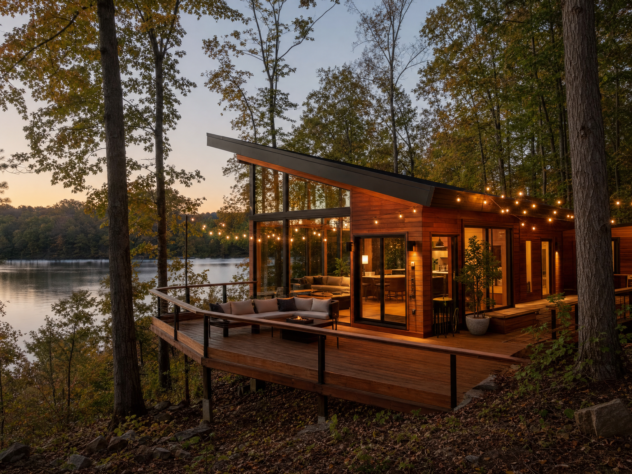 Slant Roof Tiny Home